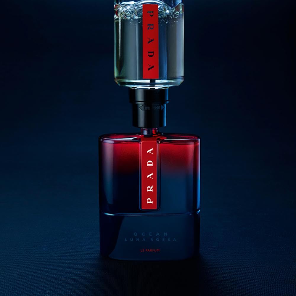 Prada Luna Rossa Ocean Le Parfum Refillable Spray for Men, 3.3 Ounce