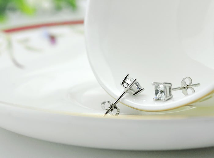 Mens Diamond Stud Earrings