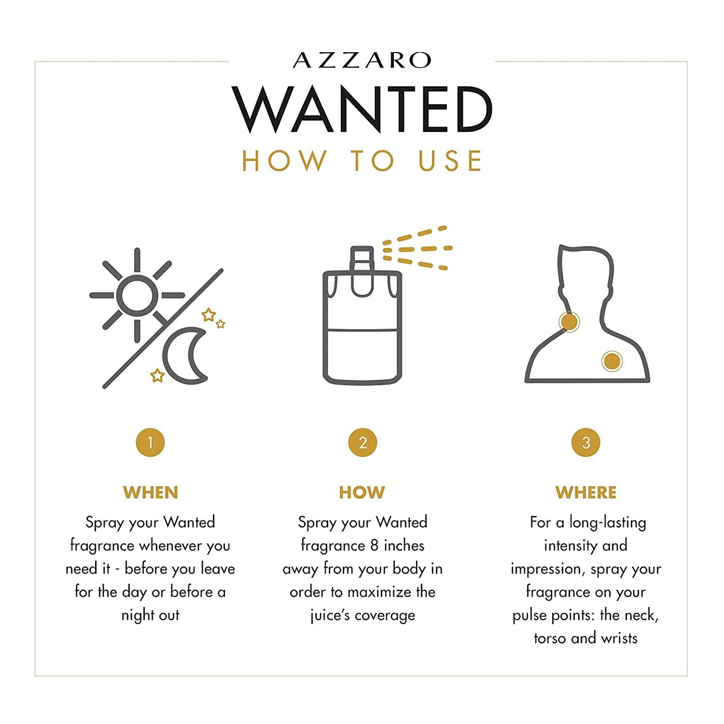 Azzaro Wanted By Night Eau de Parfum - Mens Cologne - Woody, Oriental & Spicy Fragrance