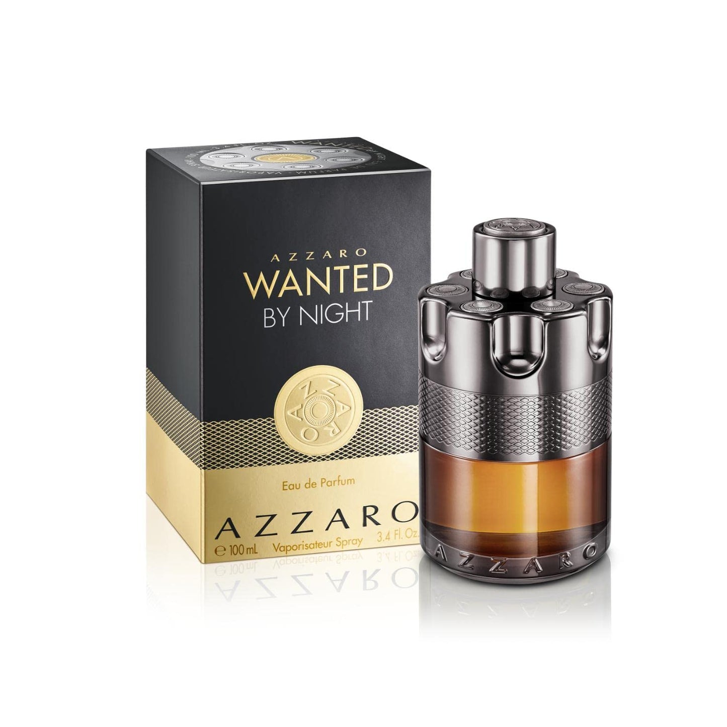 Azzaro Wanted By Night Eau de Parfum - Mens Cologne - Woody, Oriental & Spicy Fragrance