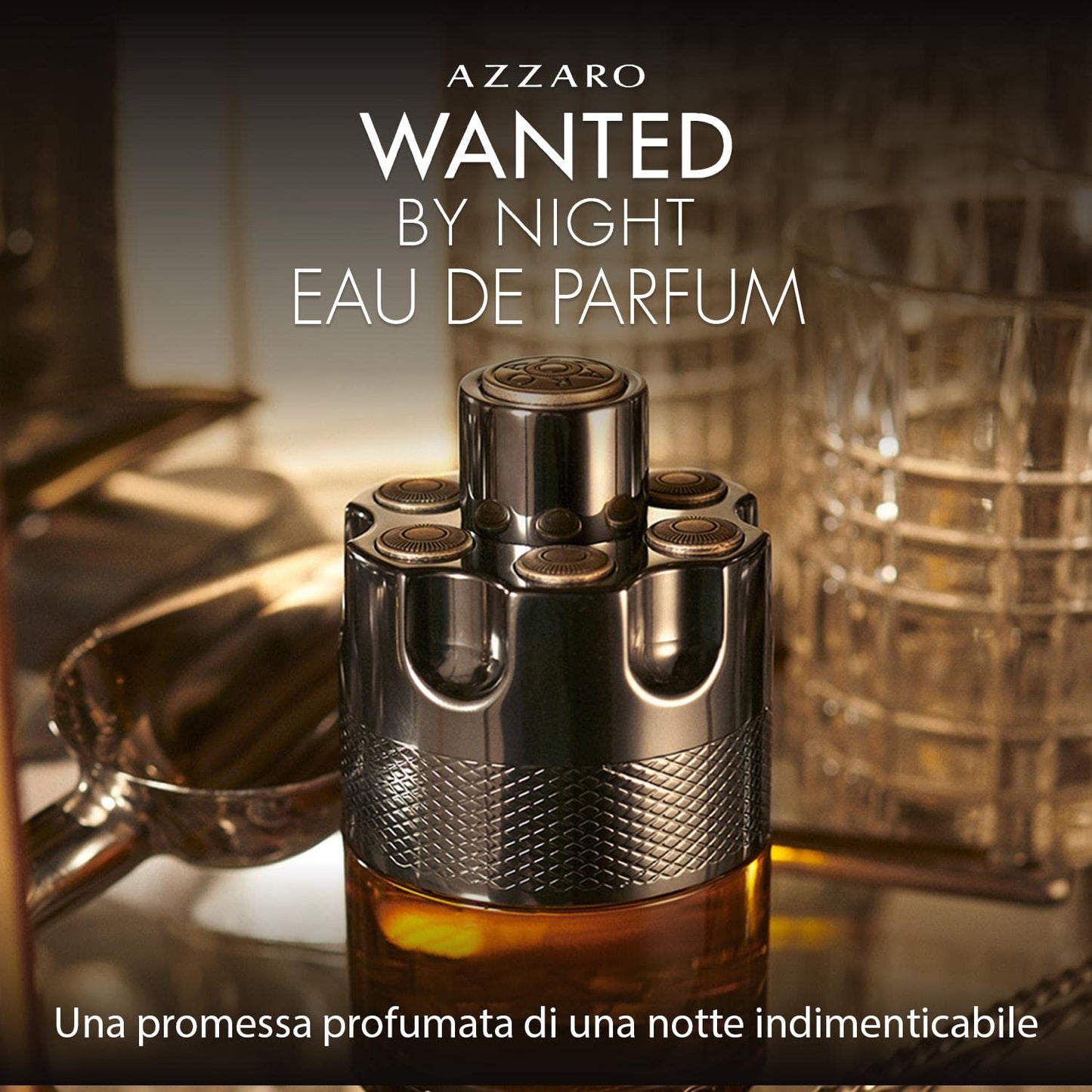 Azzaro Wanted By Night Eau de Parfum - Mens Cologne - Woody, Oriental & Spicy Fragrance