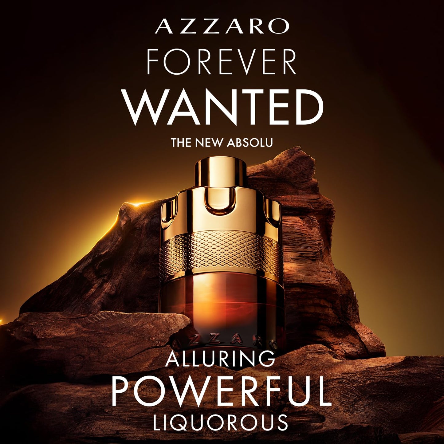 Azzaro Forever Wanted Absolu - Cologne for Men - With Incense Essence, Whisky Accord & Vanilla - Long Lasting - Luxury Perfume for Men