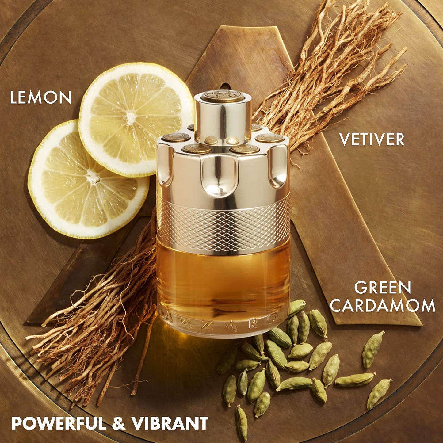 Azzaro Wanted Eau de Toilette - Vibrant & Irresistible Mens Cologne - Woody, Citrus & Spicy Fragrance - Fresh Notes of Cardamom, Lemon, Vetiver - Everyday Wear - Luxury Perfumes for Men