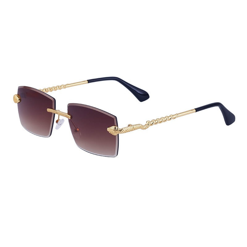Men's Fashion Rimless Sunglasses