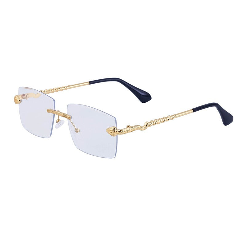 Men's Fashion Rimless Sunglasses