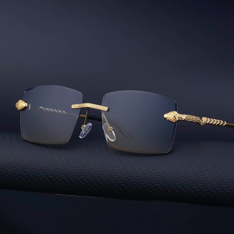 Men's Fashion Rimless Sunglasses