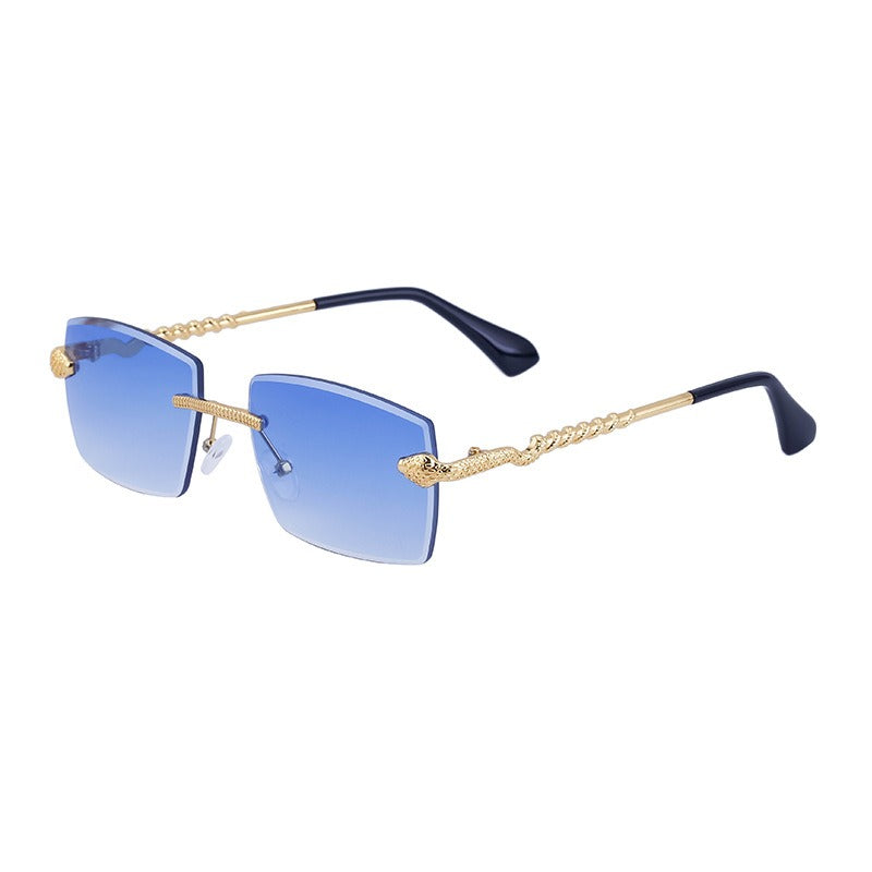 Men's Fashion Rimless Sunglasses